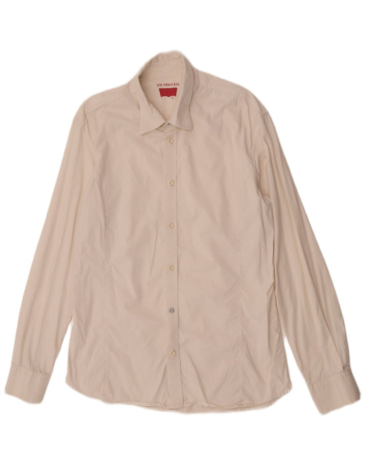 Camicia Levi's da uomo vestibilità regolare XL bianco sporco