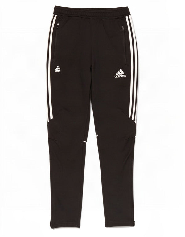 Pantaloni della tuta da ragazzo Adidas 13-14 anni in poliestere nero