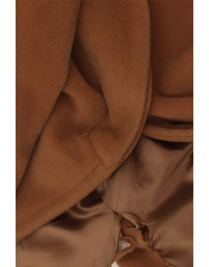Soprabito oversize da donna Ferre UK 14 in lana marrone medio