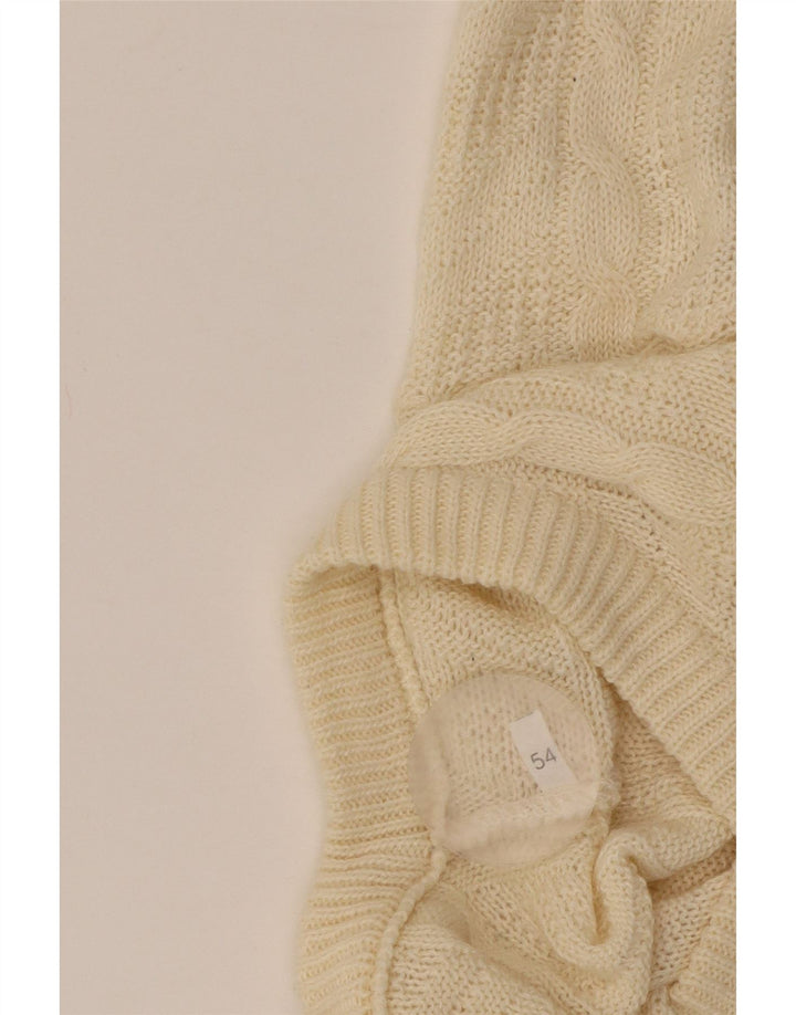 Maglione da uomo con scollo a V VINTAGE IT 54 XL Beige