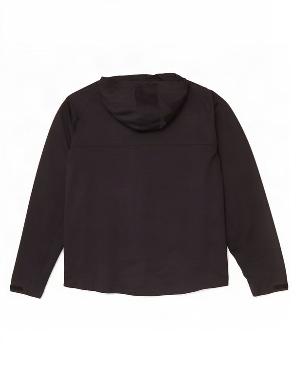 Giacca antipioggia con cappuccio da uomo New Balance UK 38 media nera