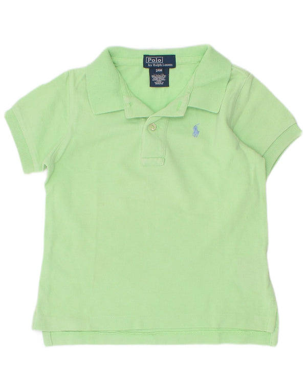 Polo Ralph Lauren Camicia da neonato 18-24 mesi in cotone verde