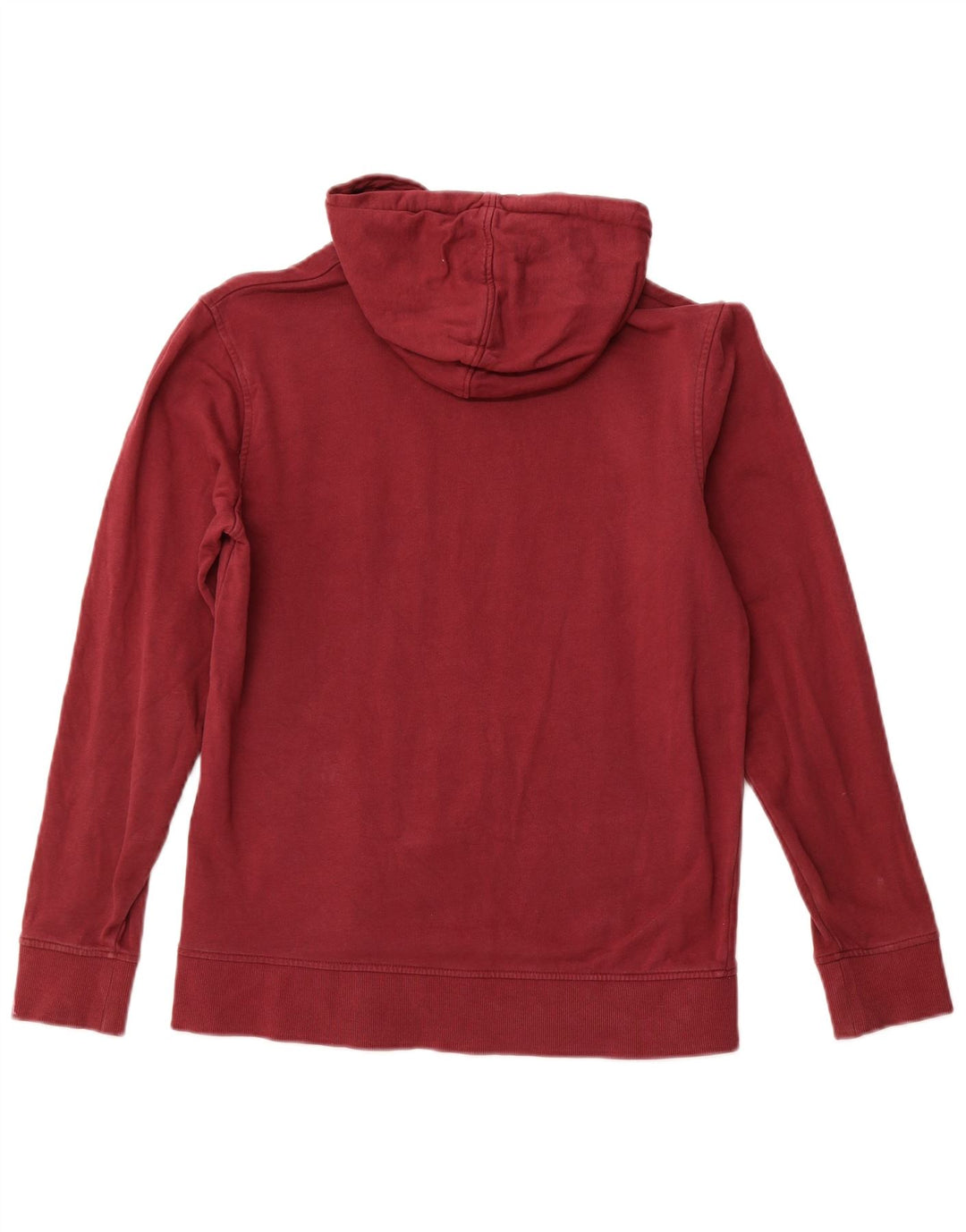 JACK & JONES Maglione con cappuccio grafico Core da uomo in cotone bordeaux medio