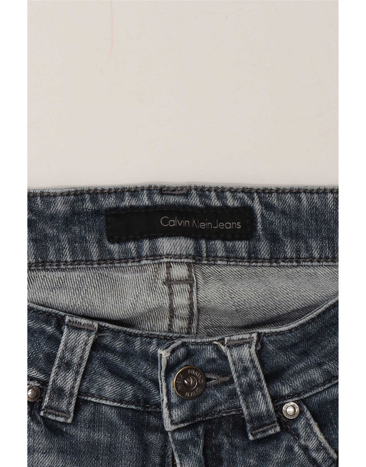 Jeans slim da donna Calvin Klein W28 L28 Blu
