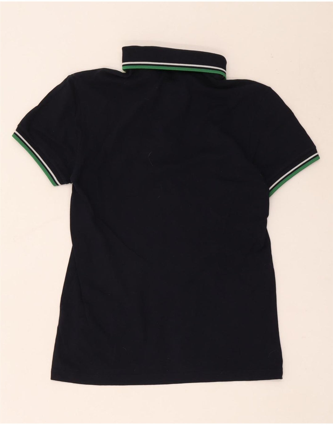 Polo da uomo Fred Perry piccola in cotone a righe blu navy