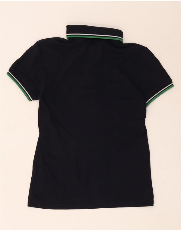 Polo da uomo Fred Perry piccola in cotone a righe blu navy