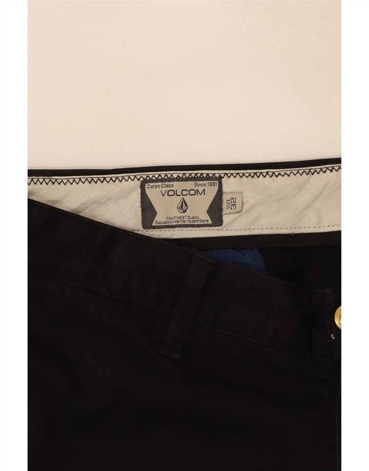 Pantaloni chino dritti da uomo Volcom W32 L31 neri
