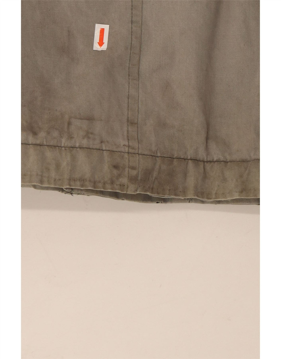 Cappotto giacca a vento con cappuccio da uomo TIMBERLAND UK 38 Cotone grigio medio