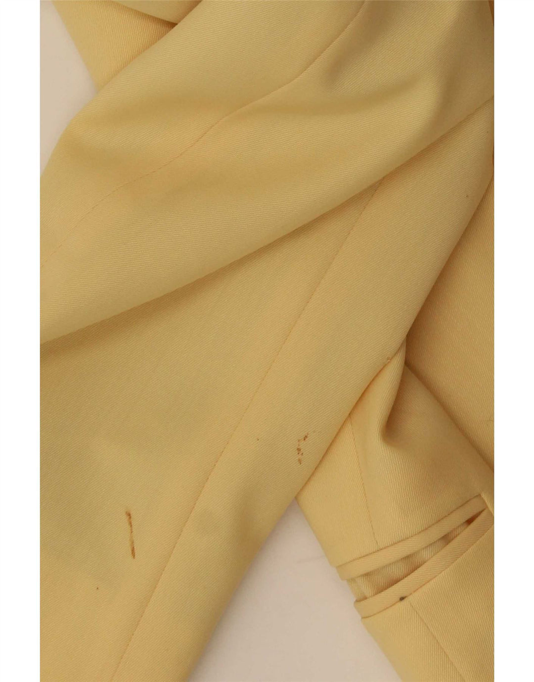 Giacca Blazer da Donna a 1 Bottone Massimo Rebecchi IT 42 Lana Gialla Media