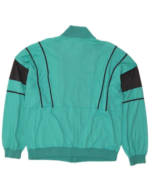 DIADORA Giacca Tuta Uomo IT 54 XL Colorblock Turchese