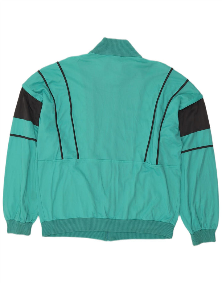 DIADORA Giacca Tuta Uomo IT 54 XL Colorblock Turchese