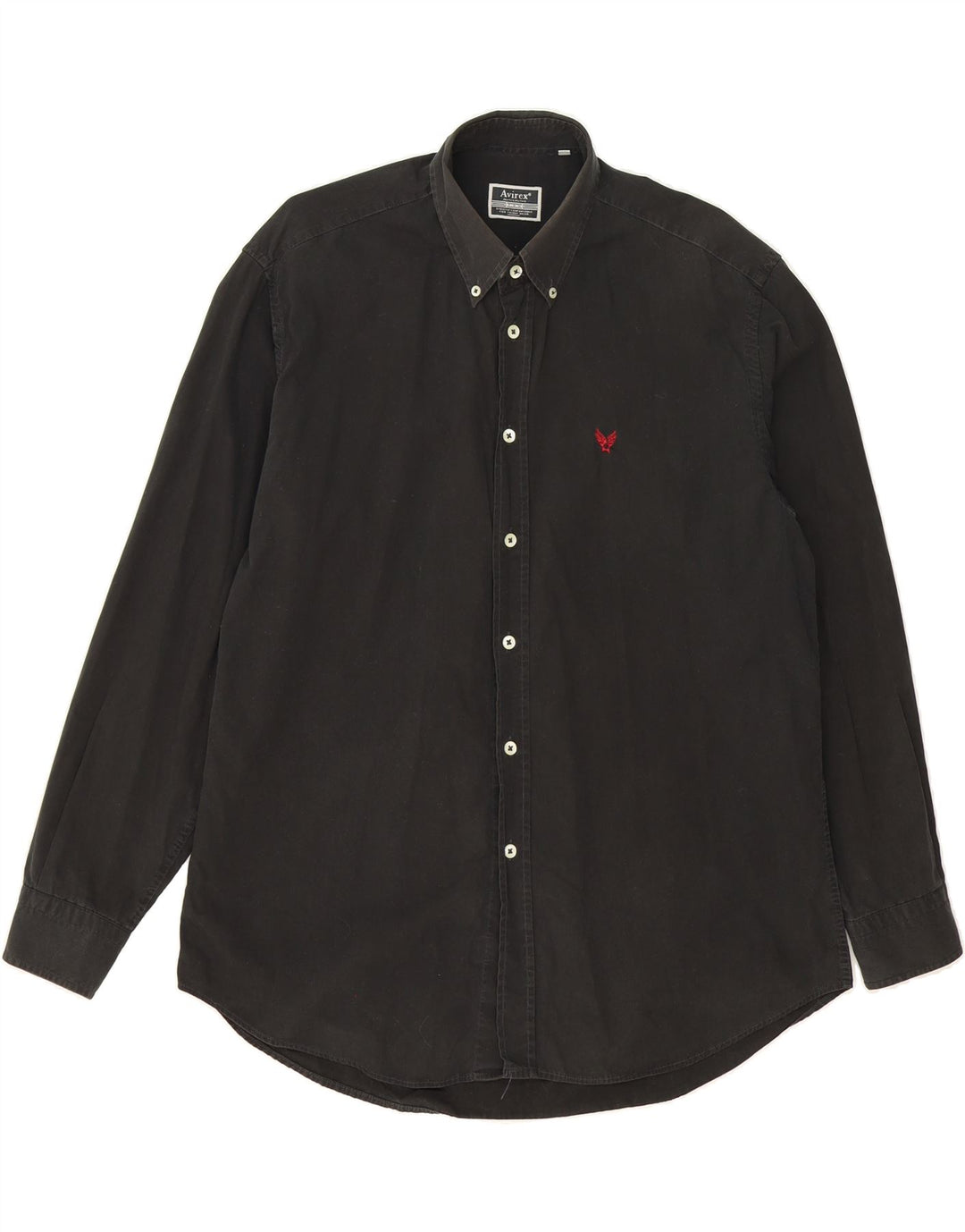 AVIREX Mens Shirt Medium Black Vintage Avirex and Second-Hand Avirex from Messina Hembry 