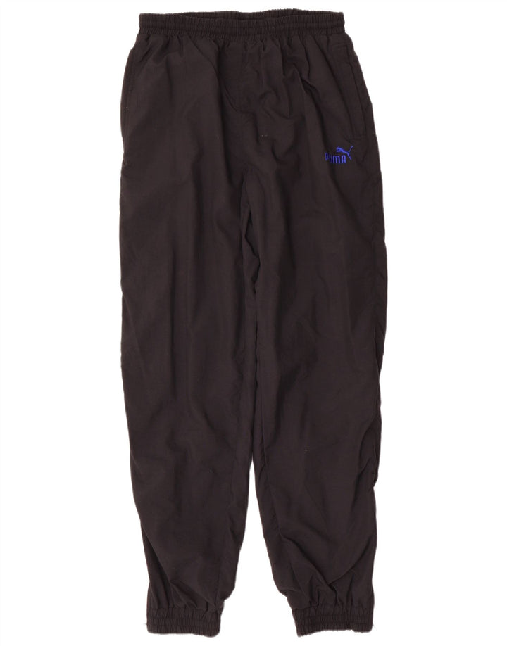 Pantaloni da tuta da uomo Puma Joggers medi in nylon nero
