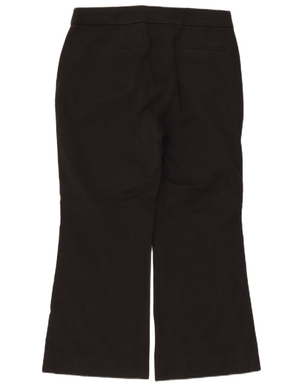 Pantaloni cropped da donna J. CREW US 6 Medium W30 L24 Cotone nero