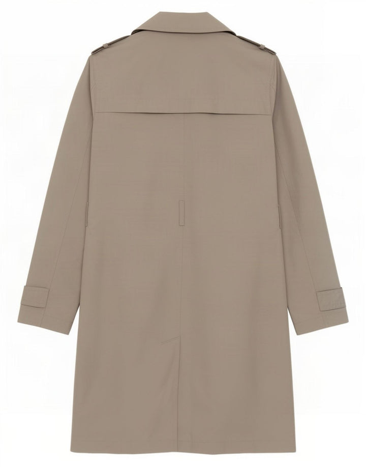 Trench da donna Marks & Spencer UK 6 XS poliestere grigio