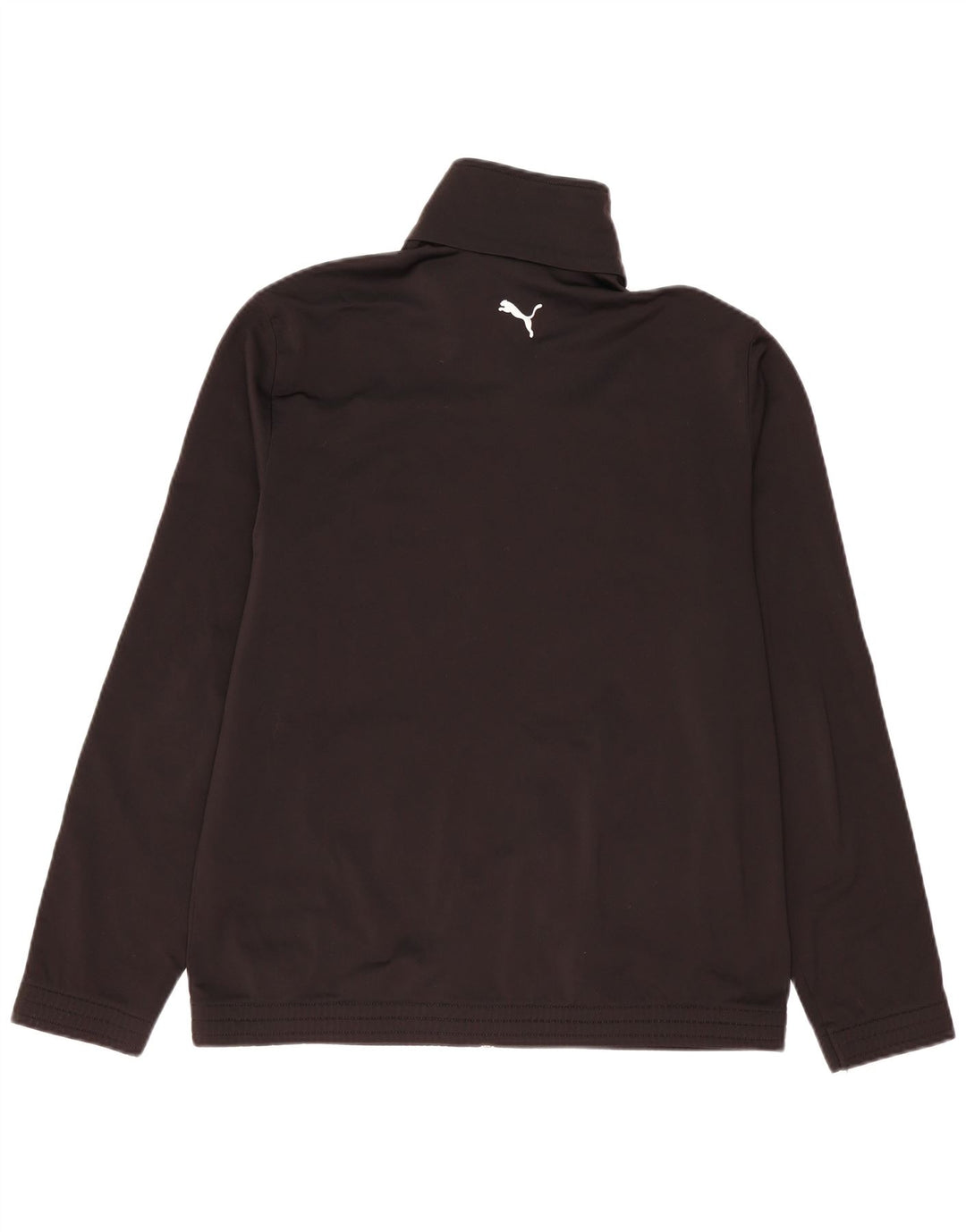 Giacca da tuta da uomo PUMA grande in poliestere color block nero