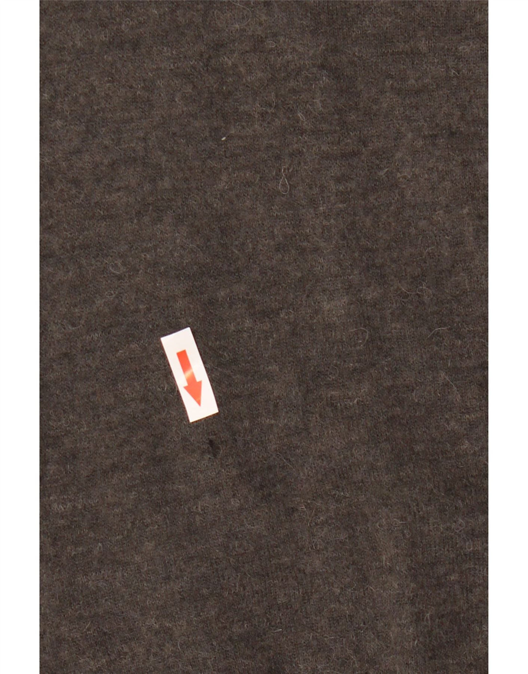Maglione corto con scollo a V da donna Zara UK 10 piccolo grigio