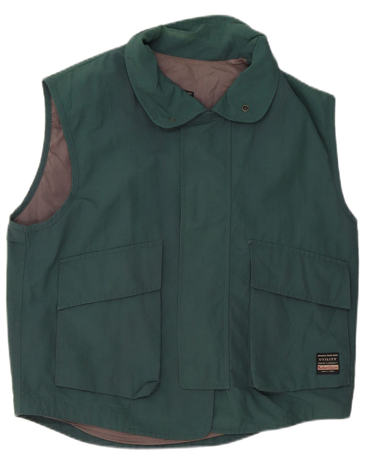 Gilet da uomo Marlboro Classics UK 40 Large Verde Poliestere