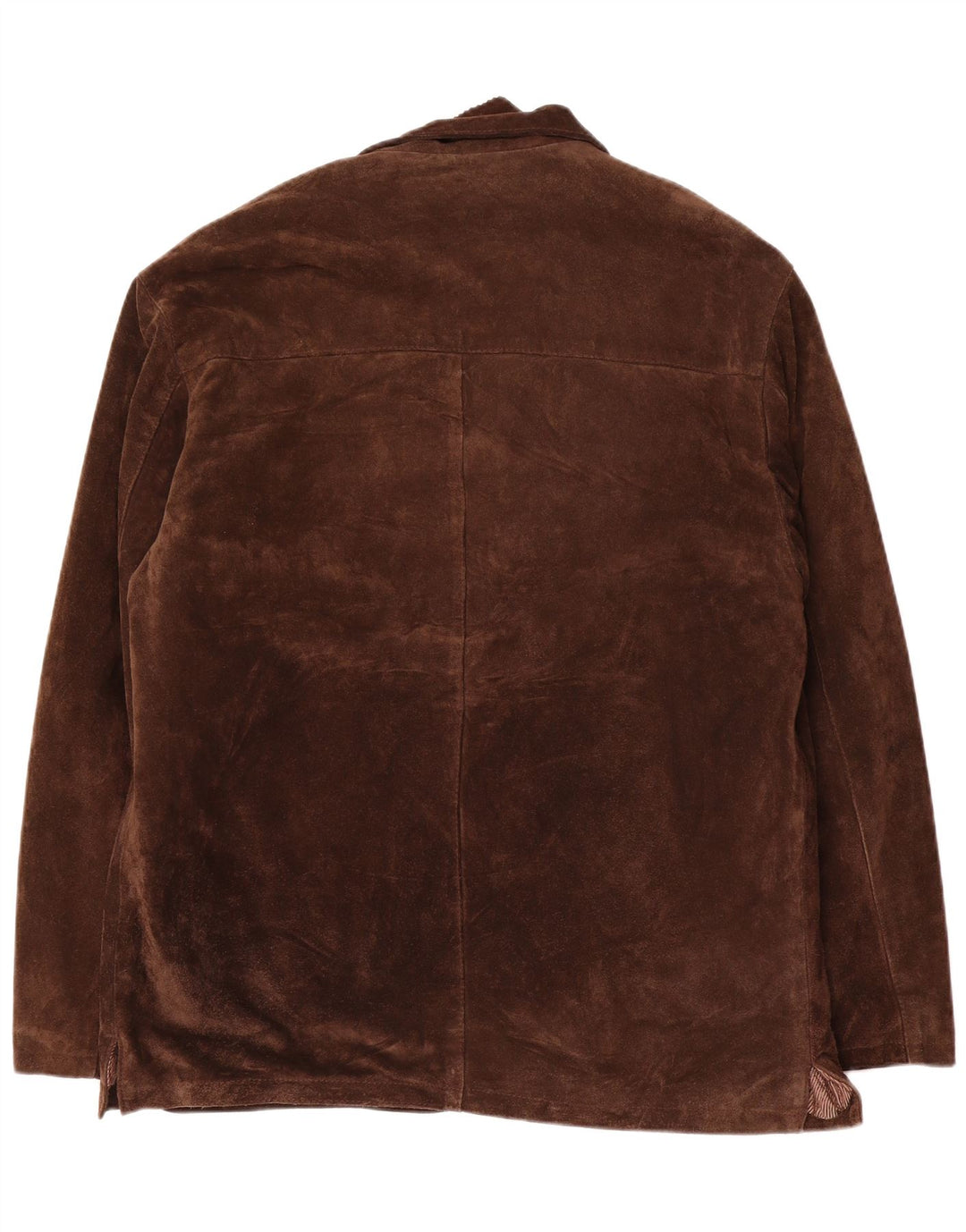 Giacca in pelle scamosciata da uomo J. C. Twidd IT 52 XL in pelle marrone