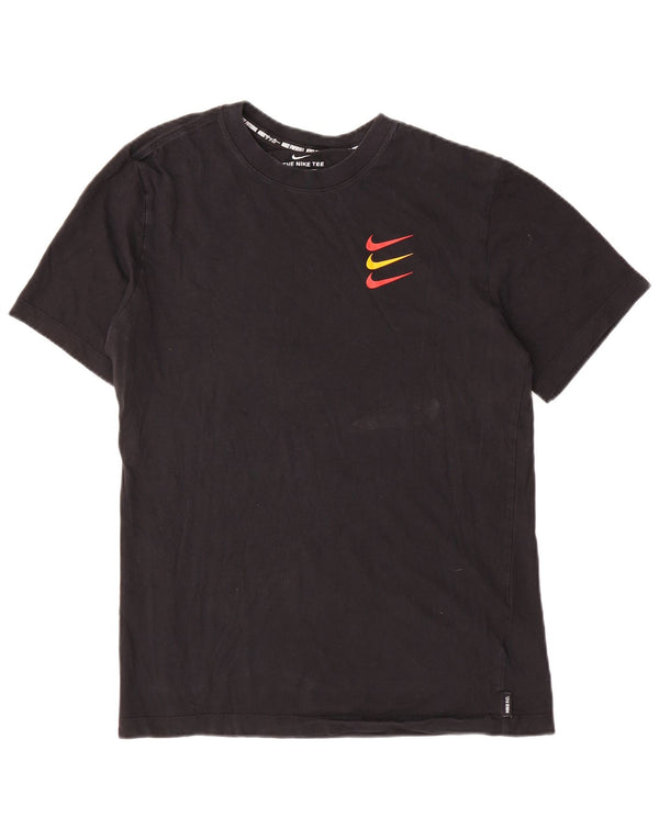 T-shirt Nike da uomo Top Small in cotone nero