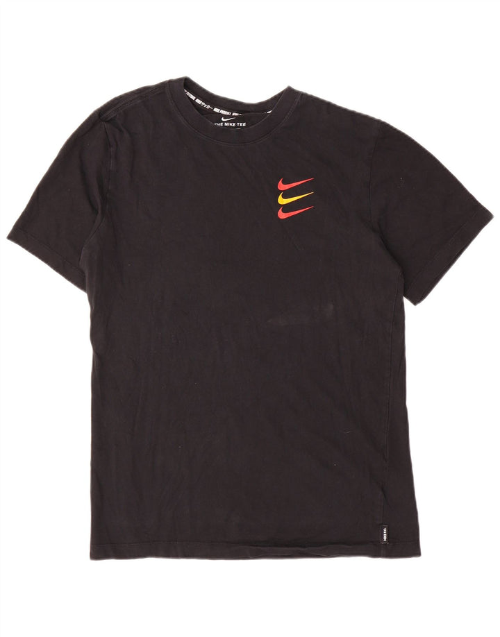 T-shirt Nike da uomo Top Small in cotone nero