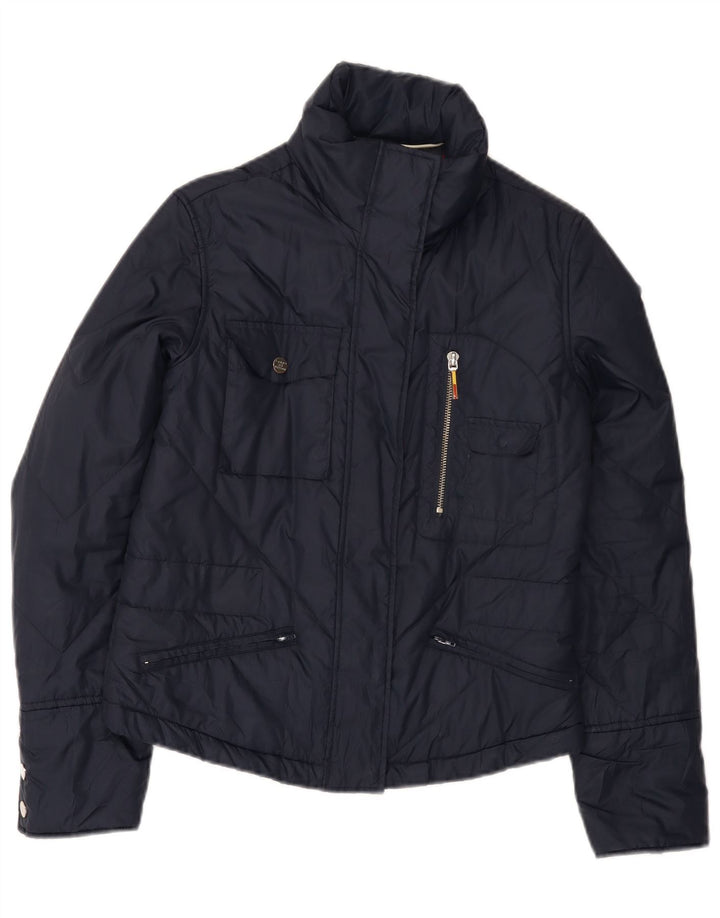 Giacca imbottita da donna Tommy Hilfiger UK 10 Small Poliestere blu navy