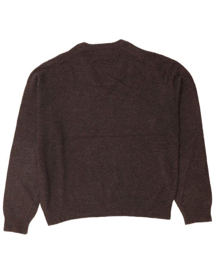 Maglione da uomo con scollo a V blu Harbour Marks & Spencer grigio medio