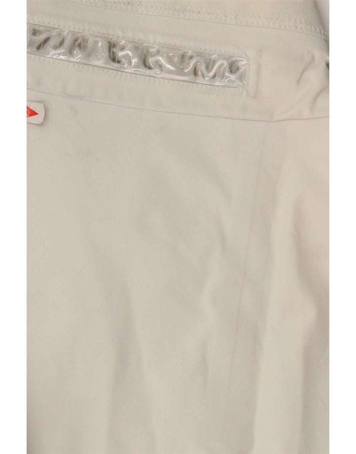 Giacca antipioggia da uomo Slam UK 44 2XL nylon bianco