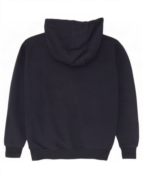 Felpa con cappuccio grafica da donna Ellesse UK 12 cotone medio blu navy