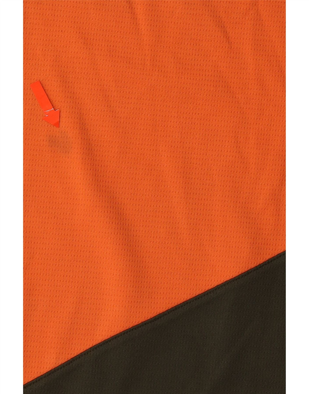 PUMA Mens Vest Top Small Orange Colourblock Polyester Vintage Puma and Second-Hand Puma from Messina Hembry 