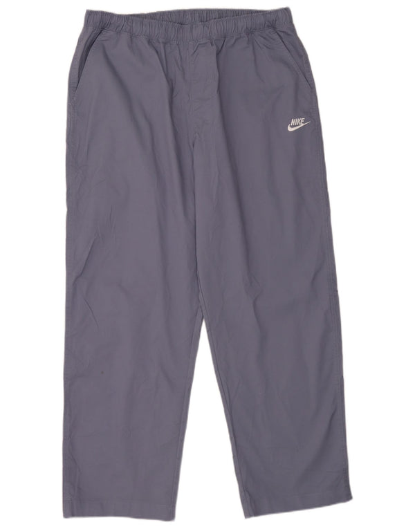 Pantaloni della tuta da uomo Nike XL blu poliestere