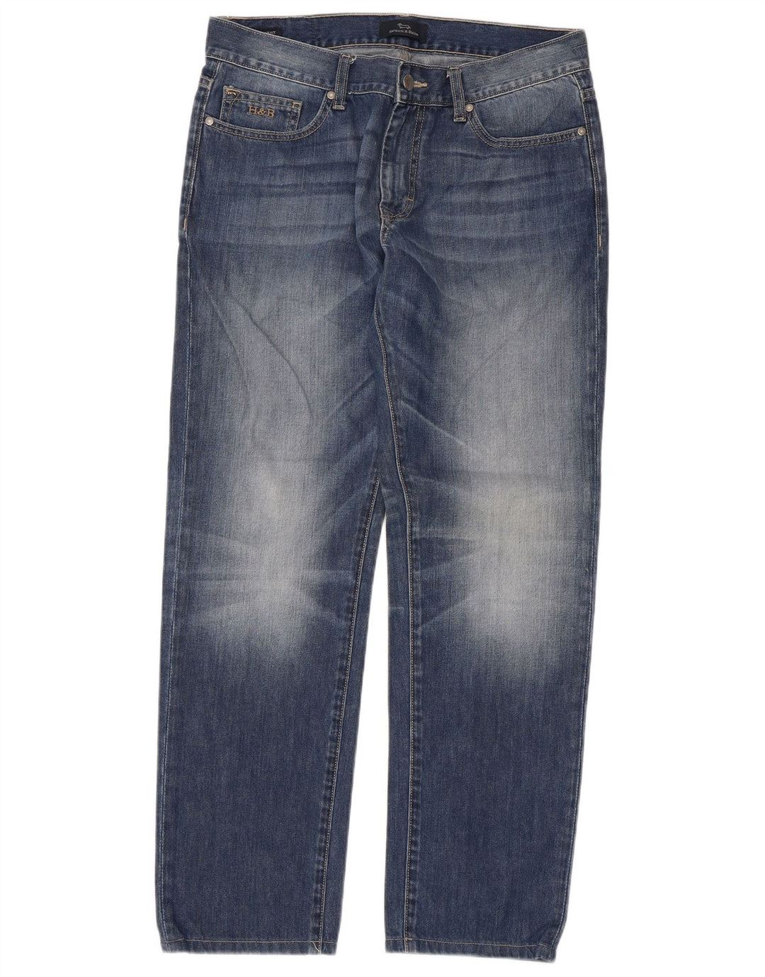 Jeans dritti da uomo vestibilità regolare Harmont & Blaine IT 50 Large W34 L30 Blu