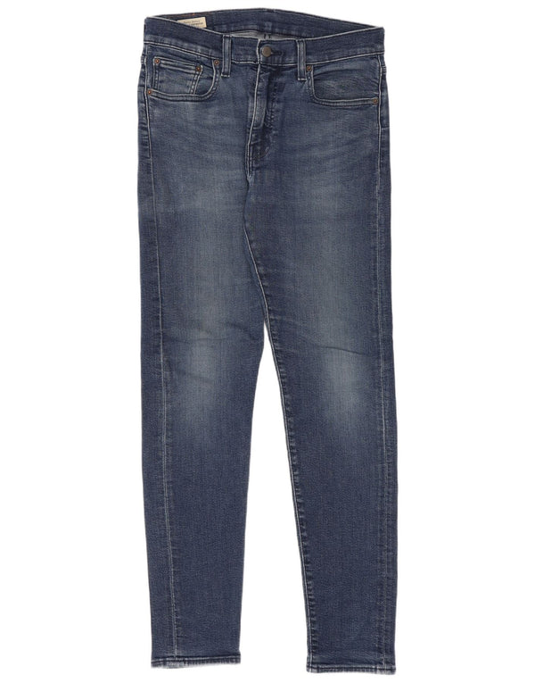 Jeans skinny affusolati da uomo Levi's W32 L32 in cotone blu