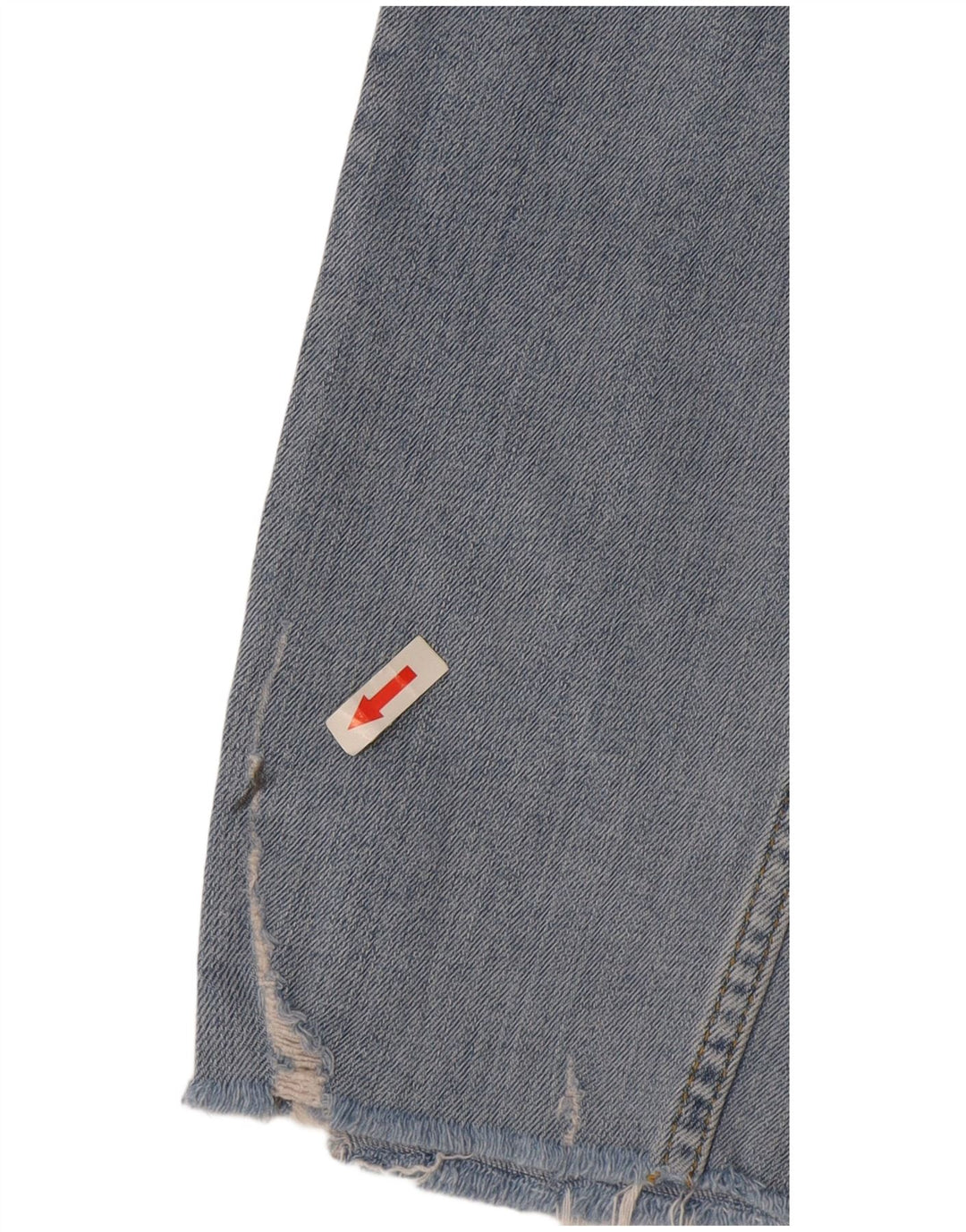 Jeans slim invecchiati da donna Zara EU 38 piccoli W28 L26 blu