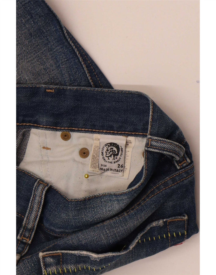 Jeans svasati da donna Diesel W26 L32 cotone blu