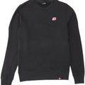 New Balance Uomo Felpa Maglione Piccolo Cotone Nero