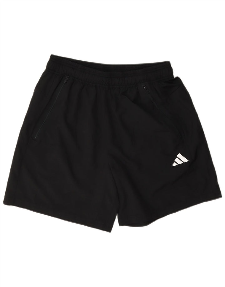 Pantaloncini sportivi Adidas Aeroready da uomo medio poliestere nero