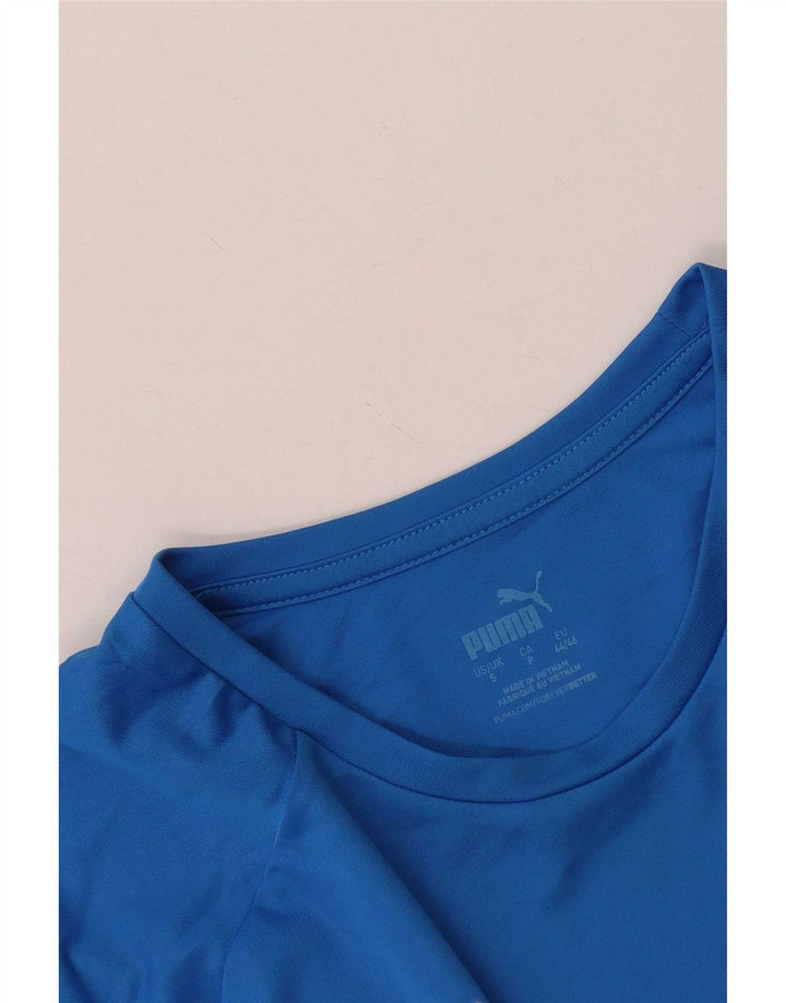 Maglietta Puma da uomo Top Small Blu