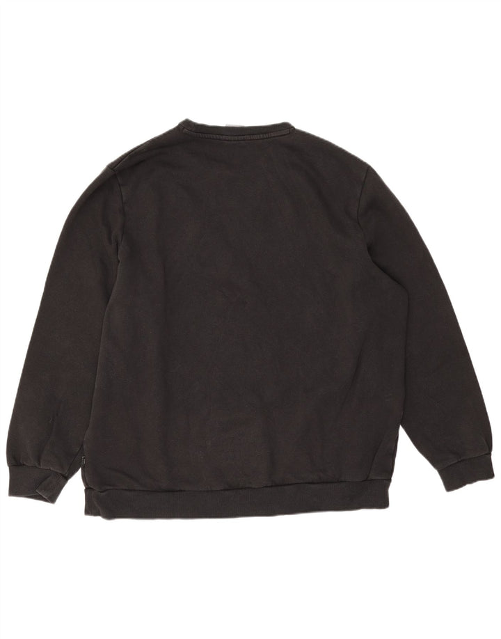 Felpa da uomo Puma Jumper XL in cotone nero