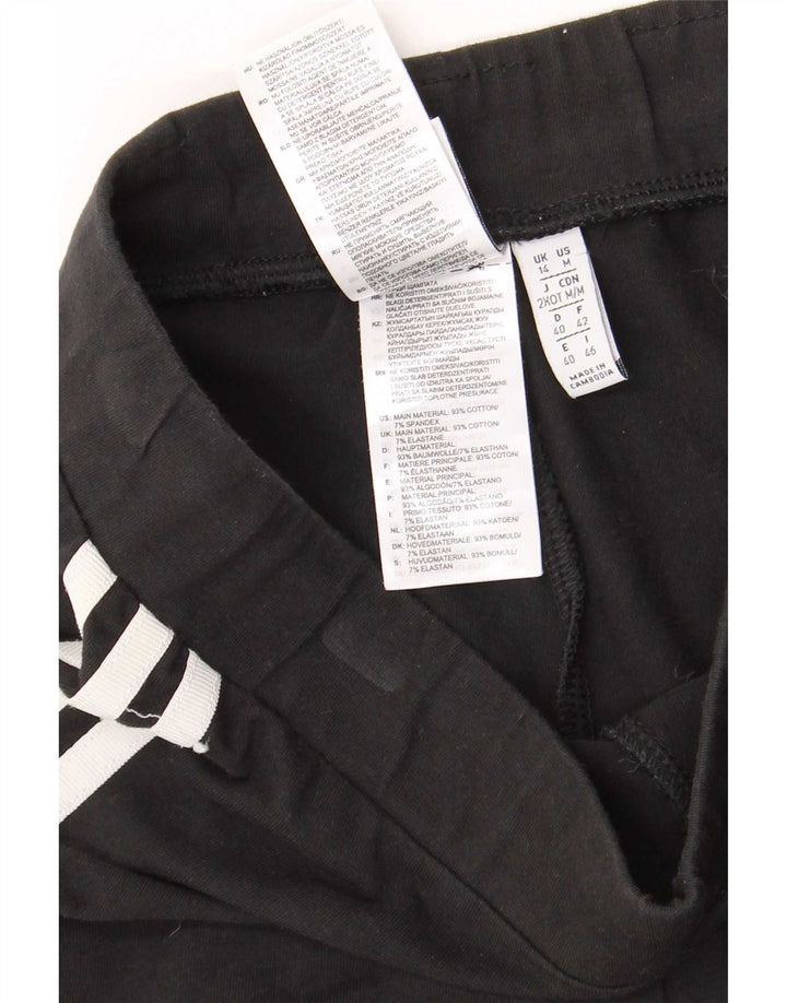 Leggings Adidas da donna UK 14 grande cotone nero