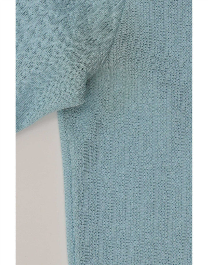 Maglione a collo alto da uomo Trevira blu medio