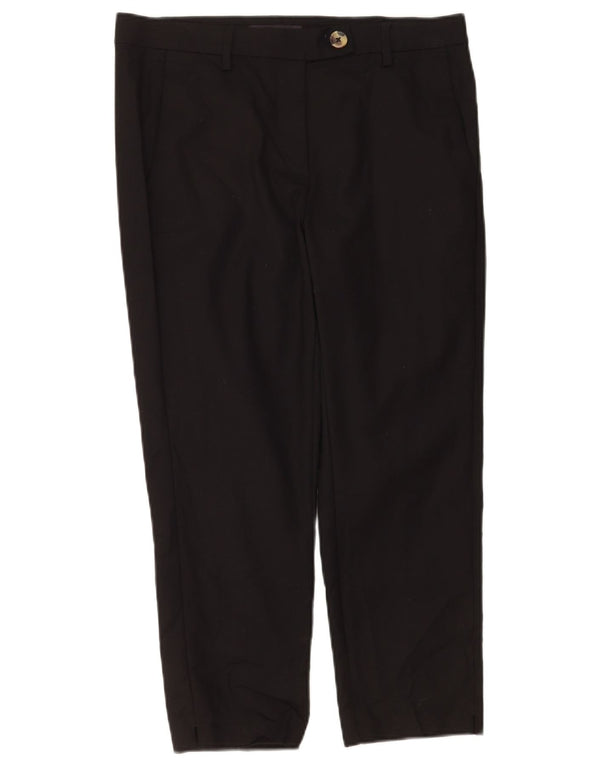 Pantaloni corti da donna Marks & Spencer UK 12 medi W30 L24 neri
