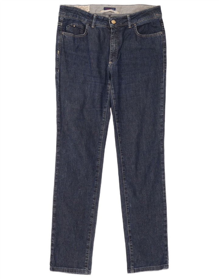 Jeans Slim Donna Trussardi W32 L32 Blu Navy Cotone