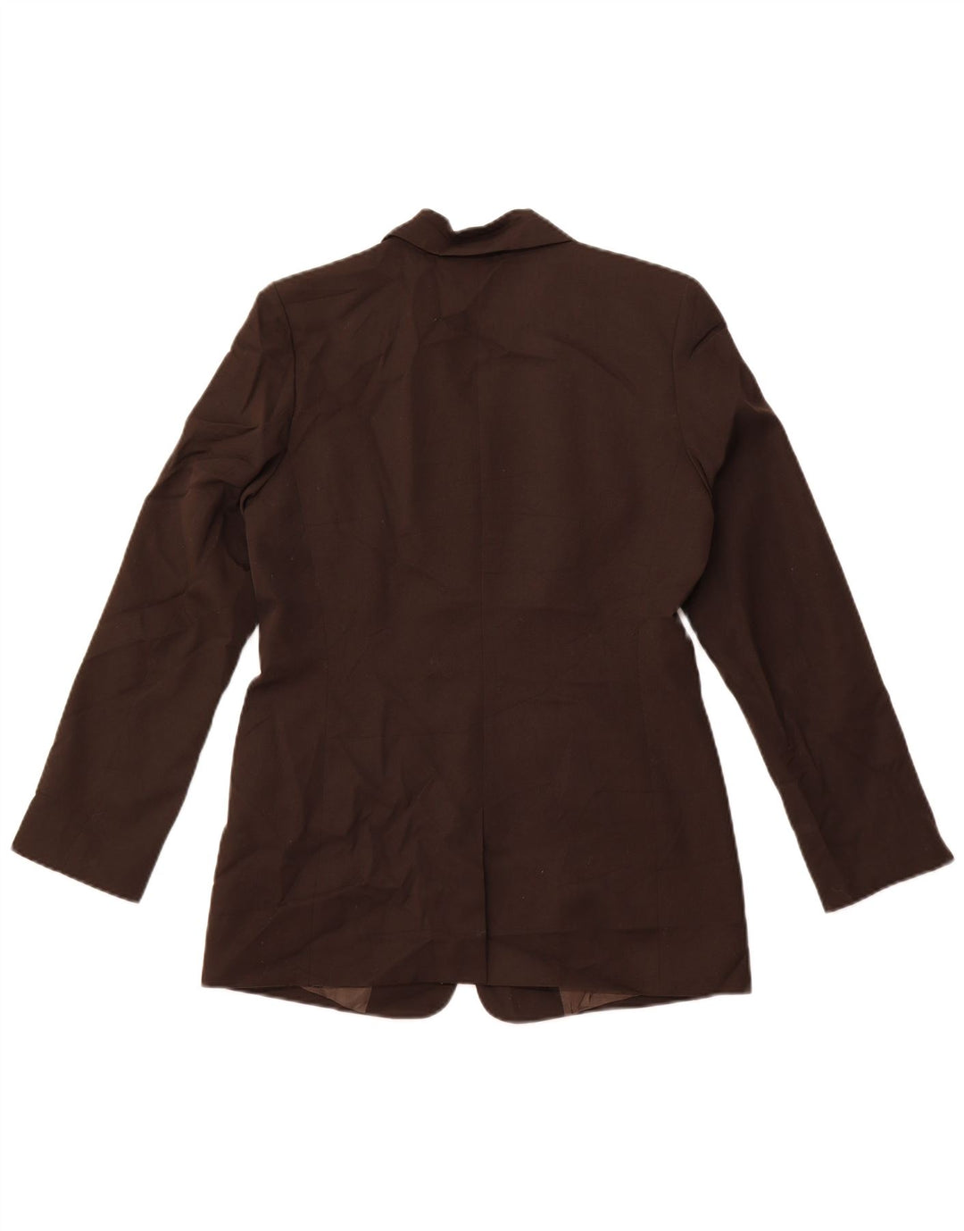 J. CREW Giacca blazer a 4 bottoni da donna US 6 lana marrone medio