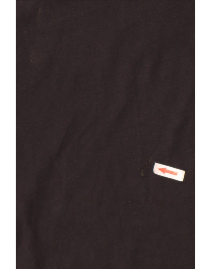 T-shirt da uomo Jack & Jones Top grande in cotone nero