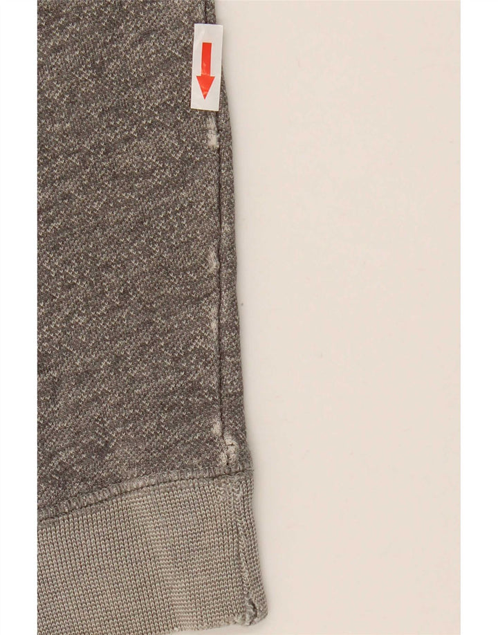 Felpa da donna Jack Wills UK 12 Cotone screziato grigio medio