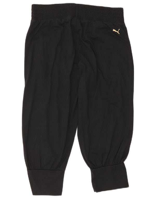 Pantaloni da tuta da donna Puma Capri Joggers UK 12 Medium Nero Poliestere