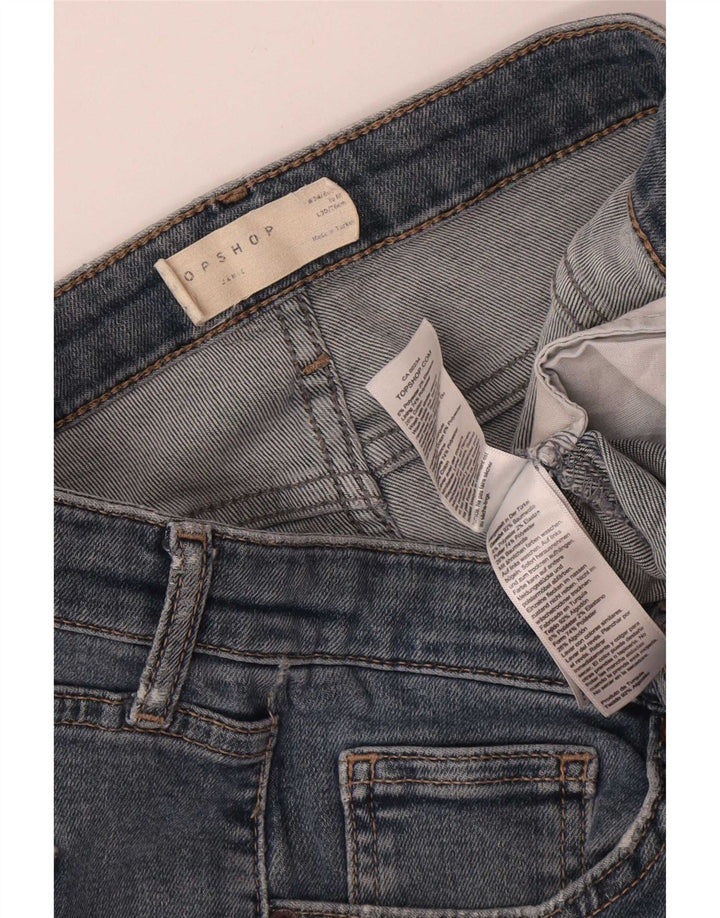 Topshop Jeans skinny Jamie da donna W34 L25 poliestere blu