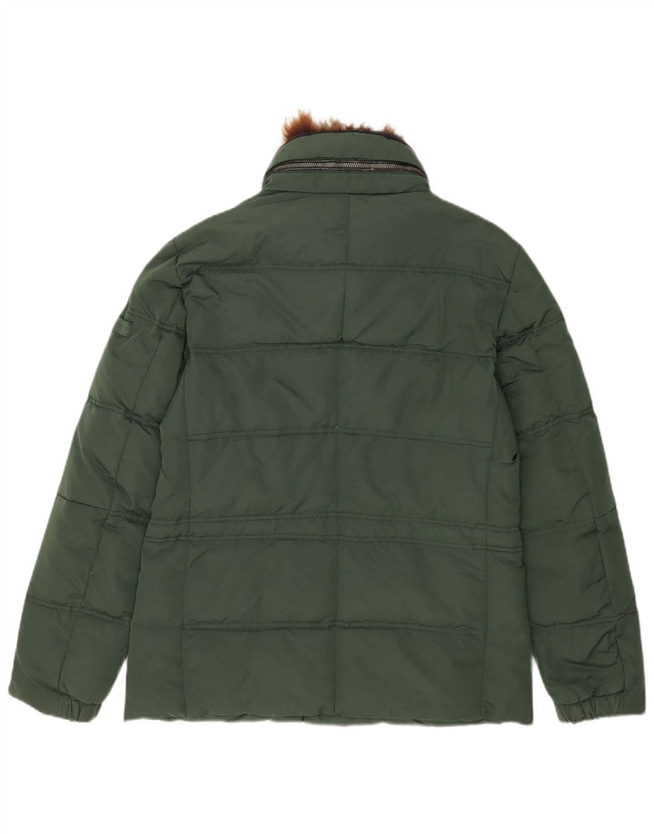 PEUTEREY Giacca imbottita da uomo UK 36 Small Verde Poliammide