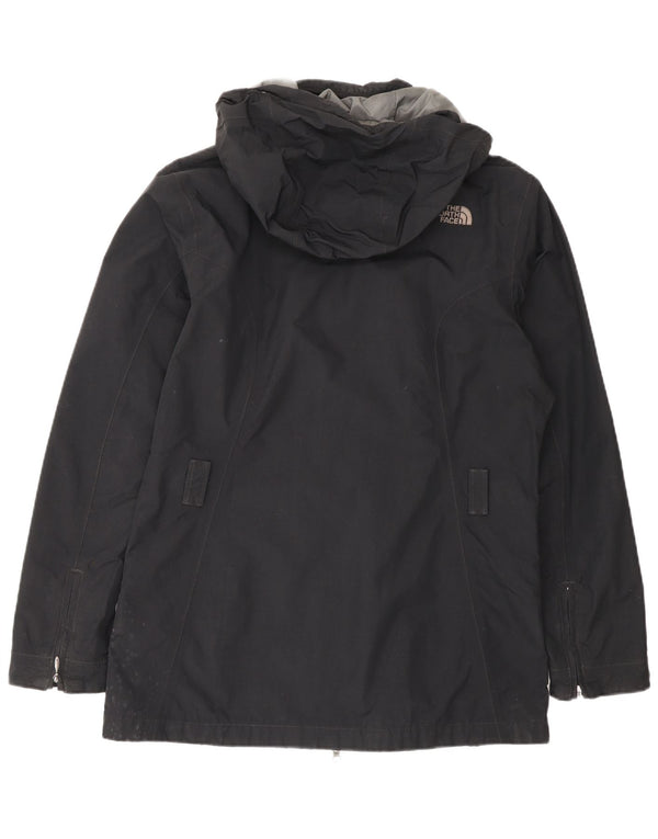 Giacca impermeabile con cappuccio da donna The North Face UK 16 Large Nera
